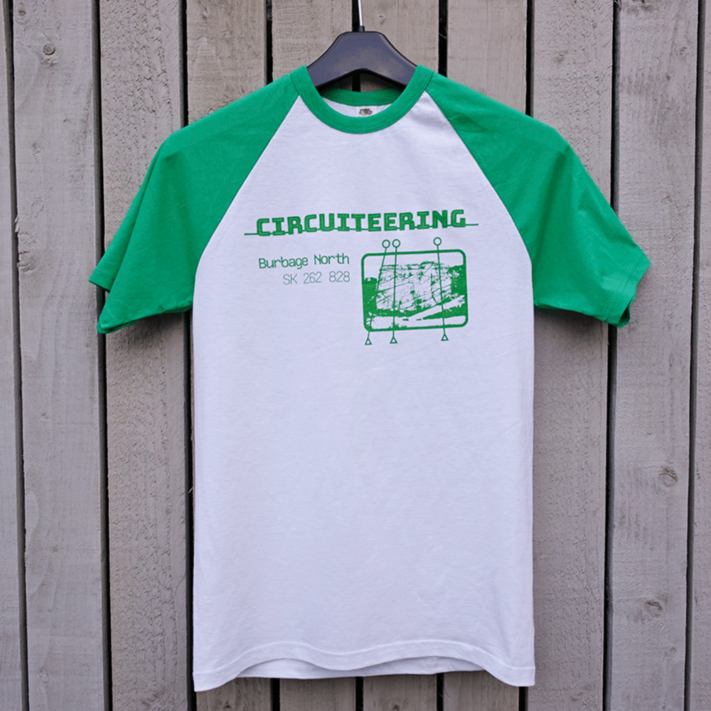 Circuiteering white t-shirts