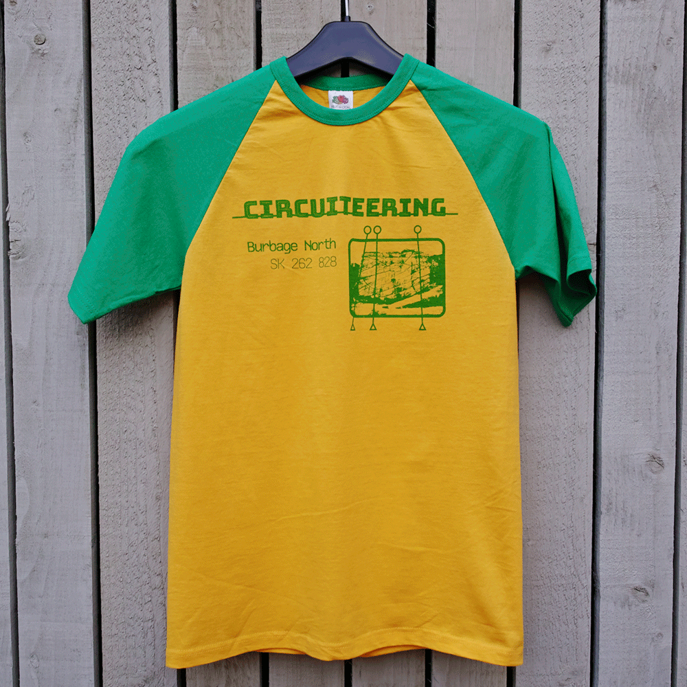 Circuiteering yellow t-shirts