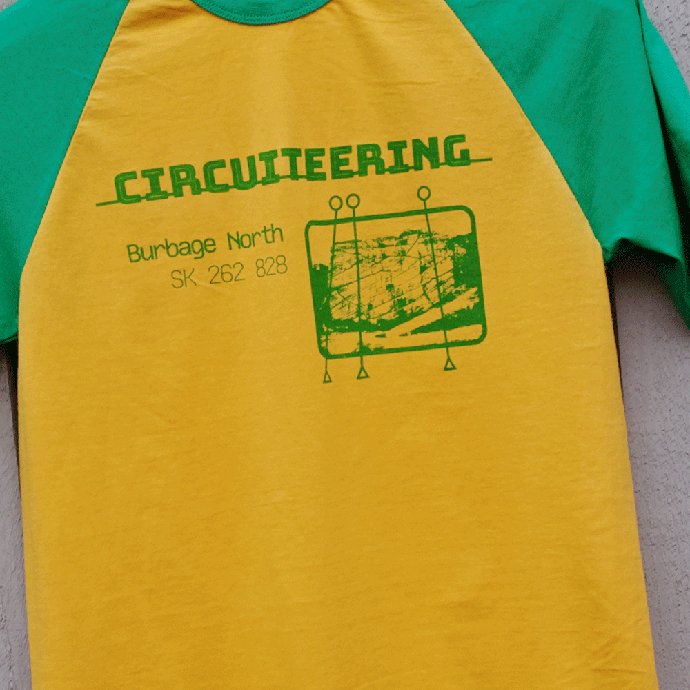 Circuiteering yellow t-shirt